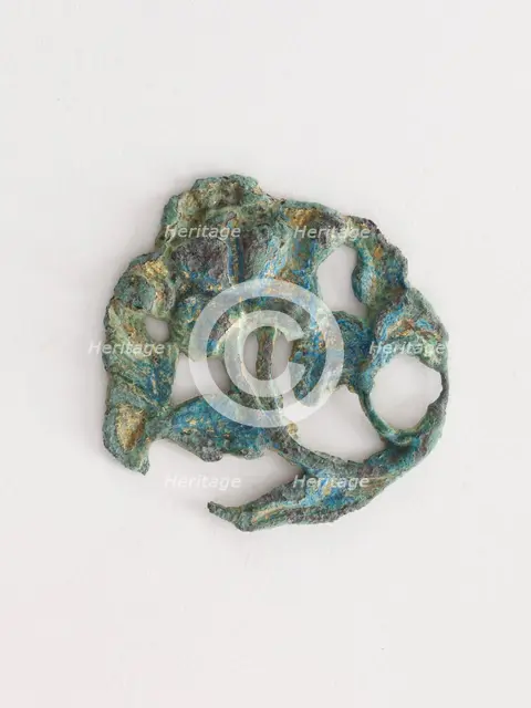 Costume ornament: peony, Goryeo period, 12th-13th century. Creator: Unknown.