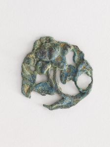Costume ornament: peony, Goryeo period, 12th-13th century. Creator: Unknown
