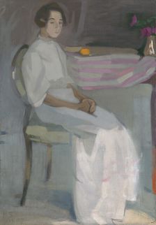 Costume Picture II, 1909. Creator: Helene Schjerfbeck