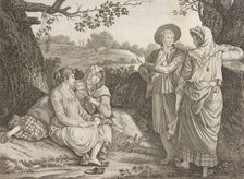 Costume Plate (Dresses of the Inhabitants of Manilla), 1810. Creator: Unknown