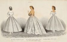 Costume plates, 1864. Creator: Unknown