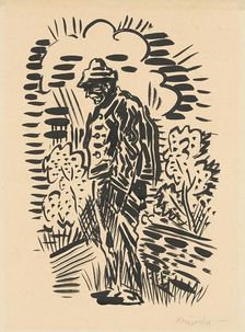 Costume study, 1930-1939. Creator: Arnold Peter Weisz-Kubincan