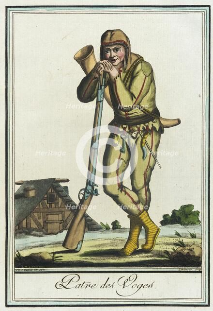 Costumes de Différent Pays, 'Patre des Voges', c1797. Creator: Jacques Grasset de Saint-Sauveur.