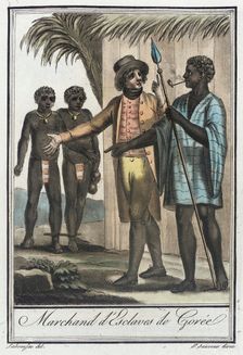 Costumes de Différents Pays, Marchand d'Esclaves de Gorée c1797. Creators: Jacques Grasset de Saint-Sauveur, LF Labrousse