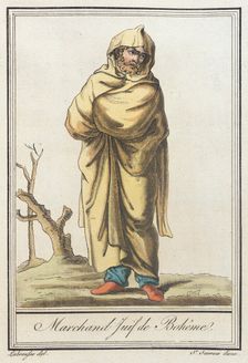 Costumes de Différents Pays, Marchand Juif de Bohême c1797. Creator: Jacques Grasset de Saint-Sauveur