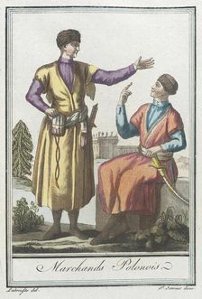 Costumes de Différents Pays, Marchands Polonois c1797. Creators: Jacques Grasset de Saint-Sauveur, LF Labrousse