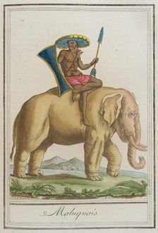 Costumes de Différents Pays, Moluquois c1797. Creators: Jacques Grasset de Saint-Sauveur, LF Labrousse