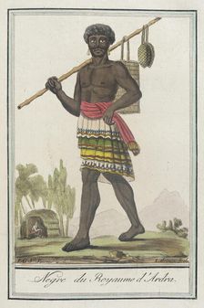 Costumes de Différents Pays, Negre du Royaume d'Ardra c1797. Creators: Jacques Grasset de Saint-Sauveur, LF Labrousse