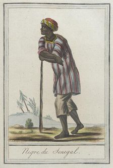 Costumes de Différents Pays, Negre du Senegal c1797. Creator: Jacques Grasset de Saint-Sauveur