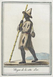 Costumes de Différents Pays, Negre de la Côte d'Or c1797. Creator: Jacques Grasset de Saint-Sauveur