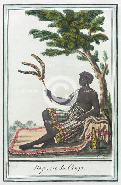 Costumes de Différents Pays, 'Negresse du Congo', c1797. Creators: Jacques Grasset de Saint-Sauveur, LF Labrousse.