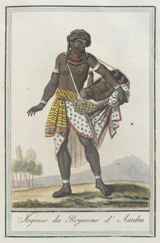 Costumes de Différents Pays, Negresse du Roÿaume d'Aardra c1797. Creators: Jacques Grasset de Saint-Sauveur, LF Labrousse