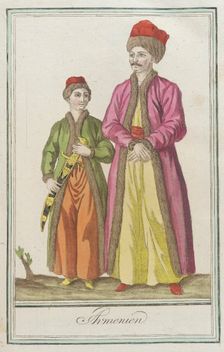 Costumes de Différents Pays, Armenien c1797. Creators: Jacques Grasset de Saint-Sauveur, LF Labrousse