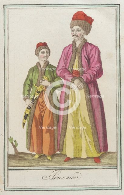 Costumes de Différents Pays, 'Armenien', c1797. Creators: Jacques Grasset de Saint-Sauveur, LF Labrousse.