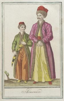 Costumes de Différents Pays, Armenien c1797. Creators: Jacques Grasset de Saint-Sauveur, LF Labrousse