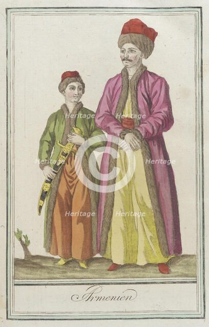 Costumes de Différents Pays, 'Armenien', c1797. Creators: Jacques Grasset de Saint-Sauveur, LF Labrousse.