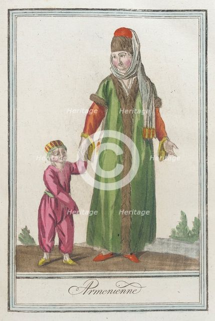 Costumes de Différents Pays, 'Armenienne', c1797. Creators: Jacques Grasset de Saint-Sauveur, LF Labrousse.