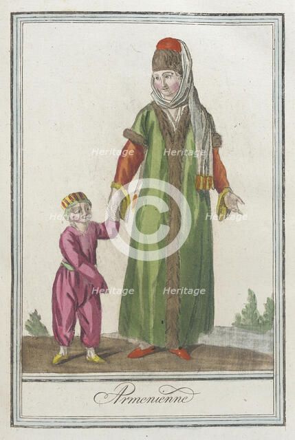 Costumes de Différents Pays, 'Armenienne', c1797. Creators: Jacques Grasset de Saint-Sauveur, LF Labrousse.