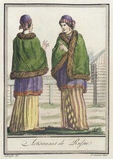 Costumes de Différents Pays, Artisannes de Russie c1797. Creator: Jacques Grasset de Saint-Sauveur