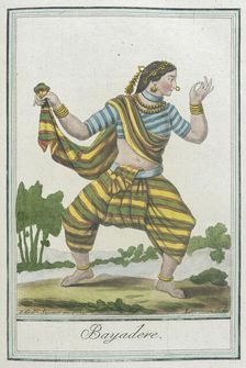 Costumes de Différents Pays, Bayadere c1797. Creators: Jacques Grasset de Saint-Sauveur, LF Labrousse