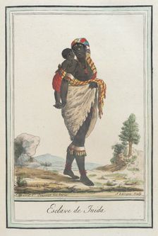 Costumes de Différents Pays, Esclave de Juida c1797. Creators: Jacques Grasset de Saint-Sauveur, LF Labrousse