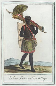 Costumes de Différents Pays, Esclave Favori du Roi de Congo c1797. Creators: Jacques Grasset de Saint-Sauveur, LF Labrousse