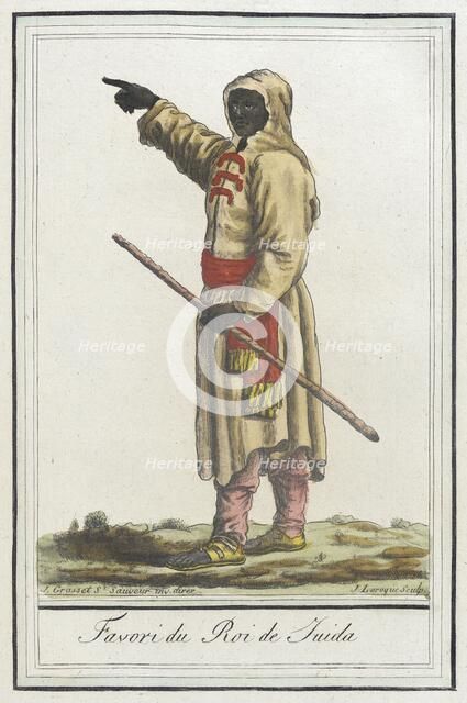 Costumes de Différents Pays, 'Favori du Roi de Guida', c1797. Creator: Jacques Grasset de Saint-Sauveur.