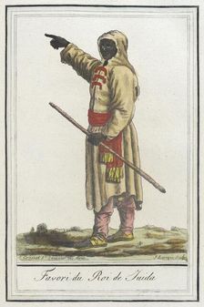 Costumes de Différents Pays, Favori du Roi de Guida c1797. Creator: Jacques Grasset de Saint-Sauveur
