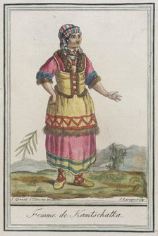 Costumes de Différents Pays, Femme de Kamtschatka c1797. Creator: Jacques Grasset de Saint-Sauveur
