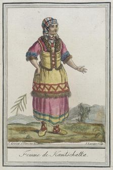 Costumes de Différents Pays, Femme de Kamtschatka c1797. Creator: Jacques Grasset de Saint-Sauveur