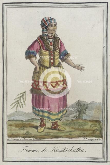 Costumes de Différents Pays, 'Femme de Kamtschatka', c1797. Creator: Jacques Grasset de Saint-Sauveur.