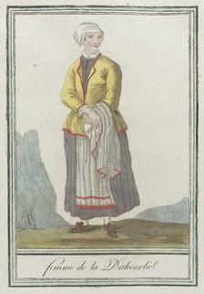 Costumes de Différents Pays, Femme de la Dalecarlie c1797. Creator: Jacques Grasset de Saint-Sauveur