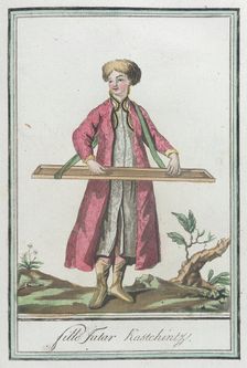 Costumes de Différents Pays, Fille Jatar Kastchintz c1797. Creator: Jacques Grasset de Saint-Sauveur