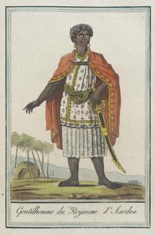 Costumes de Différents Pays, Gentilhomme du Roÿaume d'Aardra c1797. Creator: Jacques Grasset de Saint-Sauveur