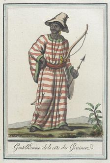 Costumes de Différents Pays, Gentilhomme de la Côte des Graines c1797. Creator: Jacques Grasset de Saint-Sauveur