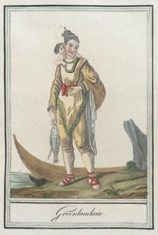 Costumes de Différents Pays, Groenlandaise c1797. Creators: Jacques Grasset de Saint-Sauveur, LF Labrousse