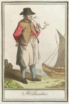 Costumes de Différents Pays, Hollandais c1797. Creator: Jacques Grasset de Saint-Sauveur