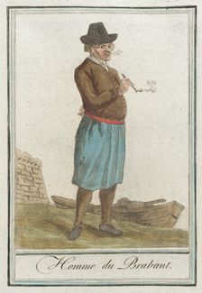 Costumes de Différents Pays, Homme du Brabant c1797. Creator: Jacques Grasset de Saint-Sauveur