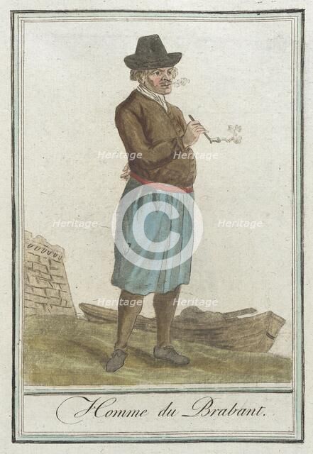 Costumes de Différents Pays, 'Homme du Brabant', c1797. Creator: Jacques Grasset de Saint-Sauveur.