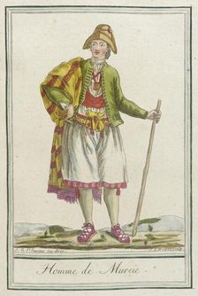 Costumes de Différents Pays, Homme de Murcie c1797. Creator: Jacques Grasset de Saint-Sauveur