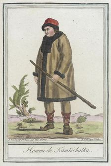 Costumes de Différents Pays, Homme de Kamtschatka c1797. Creators: Jacques Grasset de Saint-Sauveur, LF Labrousse