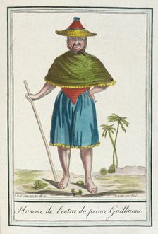 Costumes de Différents Pays, Homme de l'Entree du Prince Guillaume c1797. Creators: Jacques Grasset de Saint-Sauveur, LF Labrousse