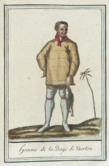 Costumes de Différents Pays, Homme de la Baÿe de Norton c1797. Creator: Jacques Grasset de Saint-Sauveur