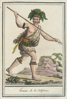 Costumes de Différents Pays, Homme de la Californie c1797. Creator: Jacques Grasset de Saint-Sauveur