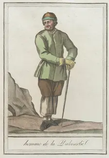 Costumes de Différents Pays, Homme de la Dalecarlie c1797. Creators: Jacques Grasset de Saint-Sauveur, LF Labrousse