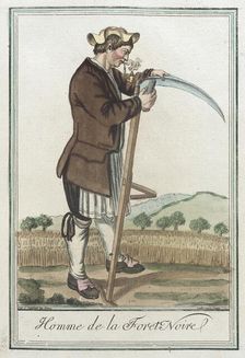 Costumes de Différents Pays, Homme de la Foret Noire c1797. Creator: Jacques Grasset de Saint-Sauveur