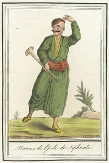 Costumes de Différents Pays, Homme de l'Isle de Siphanto c1797. Creators: Jacques Grasset de Saint-Sauveur, LF Labrousse