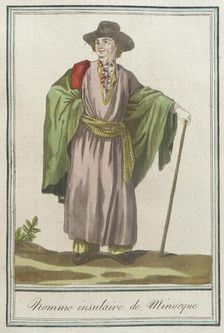 Costumes de Différents Pays, Homme Insulaire de Minorque c1797. Creator: Jacques Grasset de Saint-Sauveur