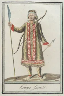 Costumes de Différents Pays, Homme Jacout c1797. Creators: Jacques Grasset de Saint-Sauveur, LF Labrousse