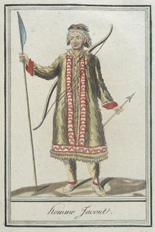 Costumes de Différents Pays, Homme Jacout c1797. Creators: Jacques Grasset de Saint-Sauveur, LF Labrousse